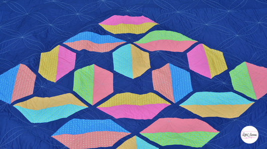 Flourishing Quilt in Michael Miller Fabrics: Alphabits Collection