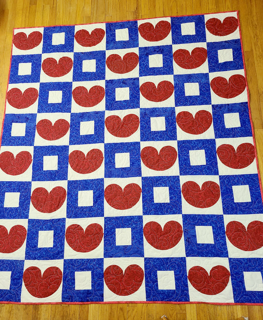 Boxes of Love Quilt - The Tester versions