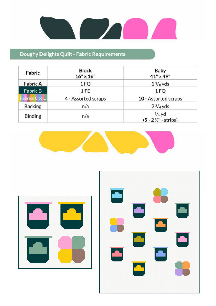 Doughy Delights Quilt Pattern