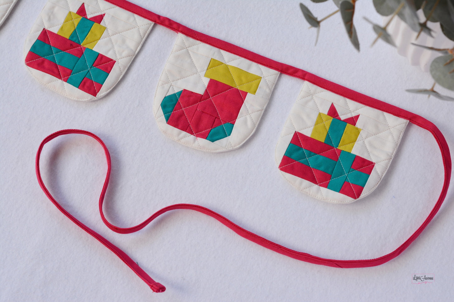 Stocking Treasures Bunting Pattern