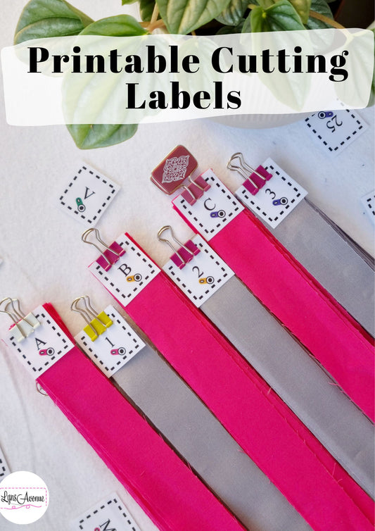 Lynie Labels Printable Cutting Labels PDF Download