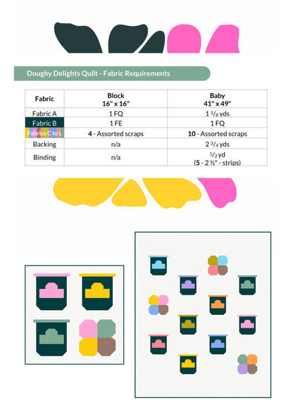 Doughy Delights Quilt Pattern
