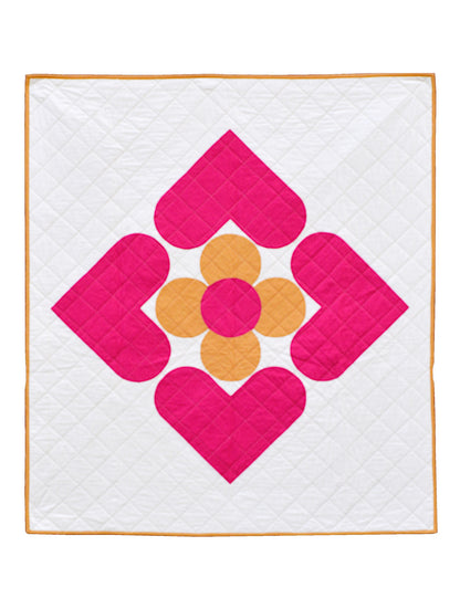 Heart Posy Quilt Pattern