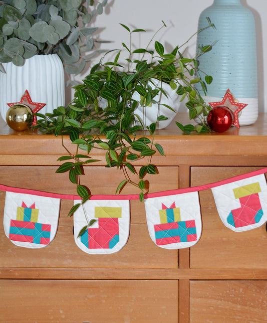 Stocking Treasures Bunting Pattern