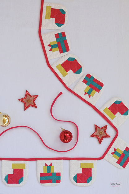 Stocking Treasures Bunting Pattern