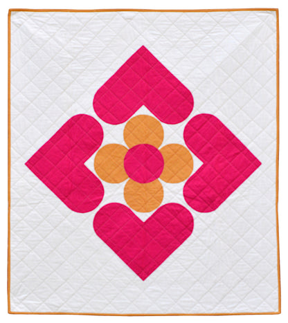 Heart Posy Quilt Pattern